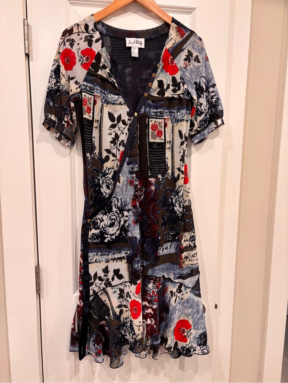 Joseph Ribkoff Wrap-Style Dress